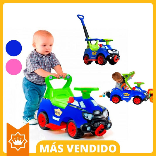 Carrito 3 En1 Caminador Paseador y monta