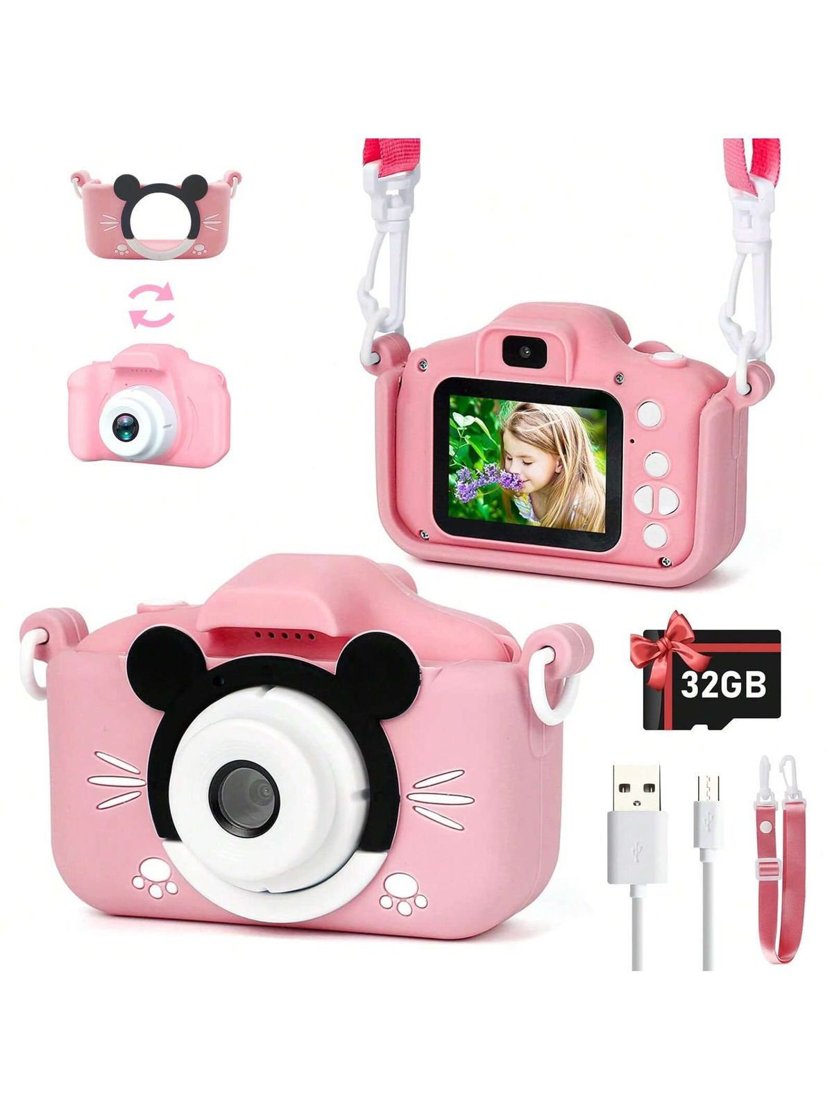 Camara Fotografica Niños Diseño Mickey
