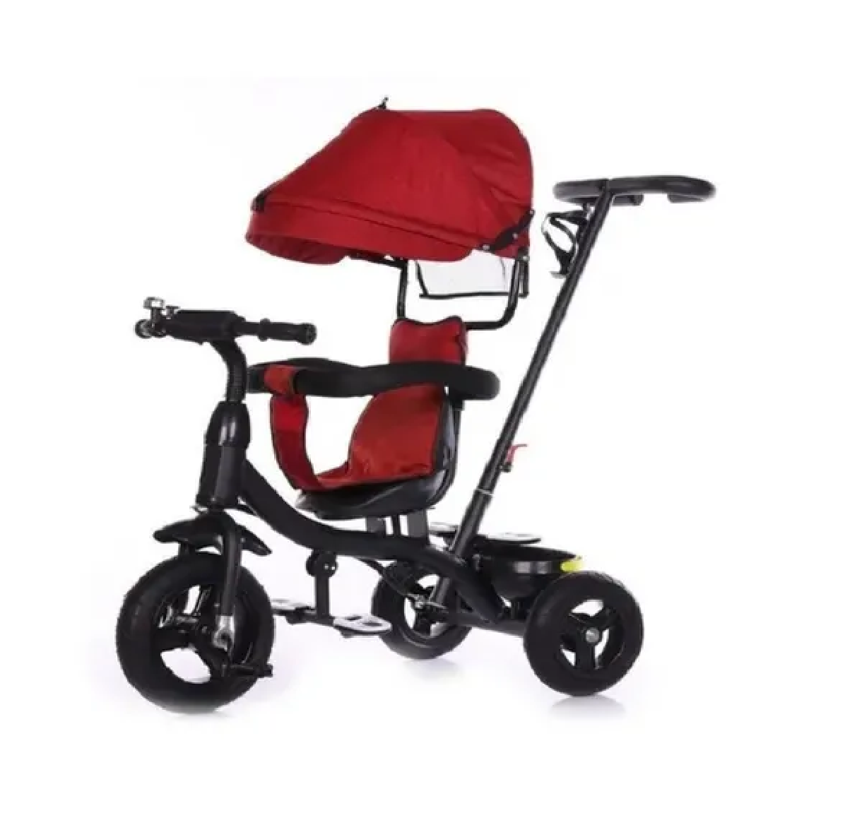 Triciclo Paseador Con Guía Bebe 6041