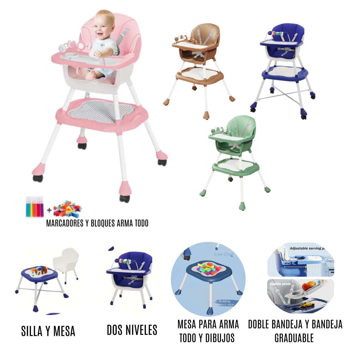 SILLA COMEDOR MULTIFUNCIONAL