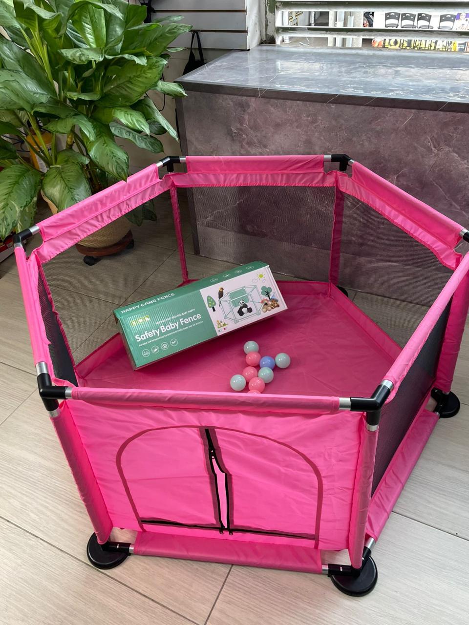 CORRAL HEXAGONAL PARA BEBÉS