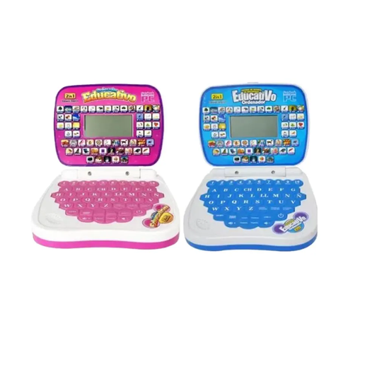Mini Computador Portátil Mouse Didáctico