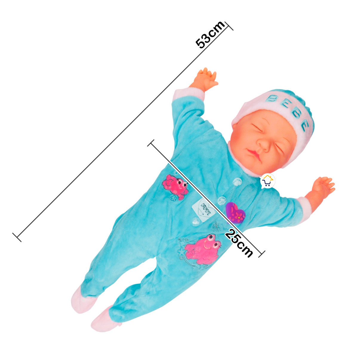 Muñeca Bebé Canciones Didáctica Peluche