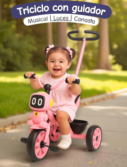 Triciclo Robots Con Música TR-068🤖